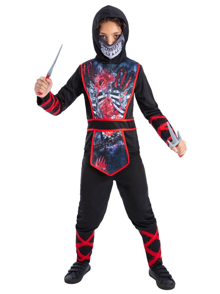 Zombie Ninja Kostuum 4-6 jaar